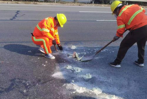 平塘公路下沉注浆加固